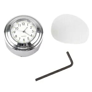 ~jI[goCfW^v^CQ[W[^[nho[}Eg 7/8 "h Mini Motorcycle Digital Clock Time Gauge Motor Handbar Mount 7/8" Waterproof