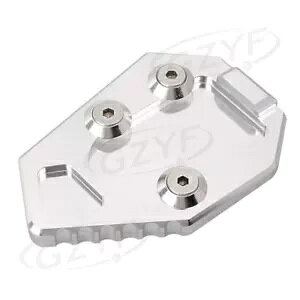 z_ CB1000 2008-2015 2009 2010 2011 Vo[TChX^hLbNX^hv[gpbh For Honda CB1000 2008-2015 2009 2010 2011 Silver Side Stand Kickstand Plate Pad