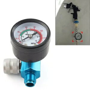 1/4 "Xv[M[^[CQ[WM[^[A~Xv[Kp 1/4" Sprayer Regulator Air Pressure Gauge Regulator Aluminum Alloy For Spray Gun