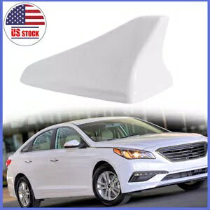 ホワイト 2012-2017 ヒュンダイ ヴェロスター EB シャーク フィン ルーフ アンテナ カバー GPS なし White For 2012-2017 Hyundai Veloster EB Shark Fin Roof Antenna Cover without GPS