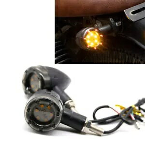 n[[JtF[T[ DC12V ABS e LED u[LjOECJ[e[Cg For Harley Cafe Racer DC12V ABS Bullet LED Brake Running Turn Signal Tail Light