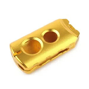 }n NVX 125 155 AEROX 155 QBIX [gRg[L[z_[P[XJo[S[h for YAMAHA NVX 125 155 AEROX 155 QBIX Remote Control Keychain Case Cover Gold