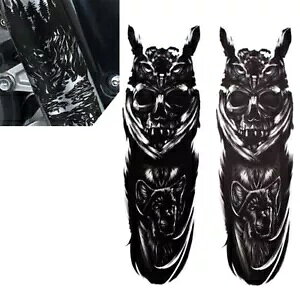 XYL n[[ }n tgtH[N fJ[ _I l[v[g XebJ[ jo[T Fit Suzuki Harley Yamaha Front Fork Decal Medallion Nameplate Stickers Universal