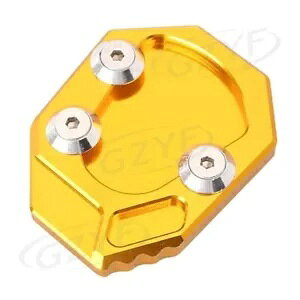 S[hTChX^hLbNX^hv[gpbhtBbg}n YZF R1 2009 2010 2011 12 13 14 15 Gold Side Stand Kickstand Plate Pad Fit Yamaha YZF R1 2009 2010 2011 12 13 14 15