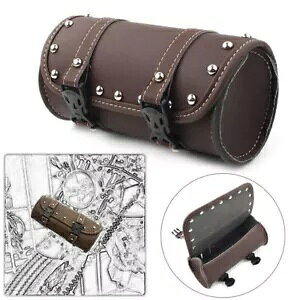 I[goC~jgPUU[c[obOnho[V[V[o[ThobO[obO Motorcycle Mini Retro PU leather Tool Bag Handlebar Sissy Bar Saddlebag Roll Bag