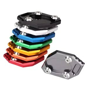 JTLjW Z250 EX300 2013-15 gTChX^hLbNX^htbgv[gpbh For Kawasaki Ninja Z250 EX300 2013-15 Moto Side Stand Kickstand Foot Plate Pad