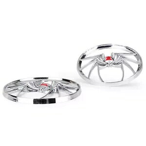 �n�[���[�c�[�����O 1996-2013 2012 �G���N�g���O���C�h�X�p�C�_�[�X�s�[�J�[�J�o�[�I�[�g�o�C For Harley Touring 1996-2013 2012 Electra Glide Spider Speaker Cover Motorcycle �y���s�A���i�z