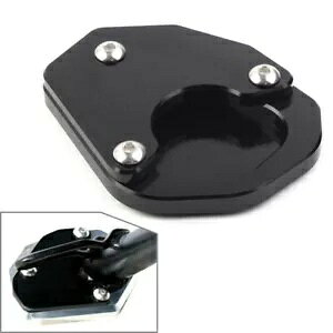 ubN LbNX^h TChX^h GNXeV gv[gpbh gCfg 660 2021p Black Kickstand Side Stand Extension Enlarge Plate Pad for Trident 660 2021