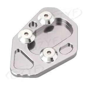 �T�C�h�X�^���h �L�b�N�X�^���h �t�b�g�v���[�g�p�b�h �t�B�b�g BMW F800R HP2 R1200S �S�N�� �O���[ Side Stand Kickstand Foot Plate Pad Fit BMW F800R HP2 R1200S ALL YEARS Grey �y���s�A���i�z