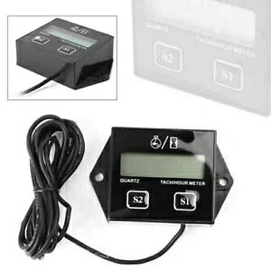 ���}�n���ׂĂ� 2 �܂��� 4 �X�g���[�N�K�X���̓G���W���^�R���[�^�[�A���[���[�^�[���j�o�[�T�� For Yamaha All 2 or 4-Stroke Gas Powered Engines Tachometer Hour Meter universal �y���s�A���i�z