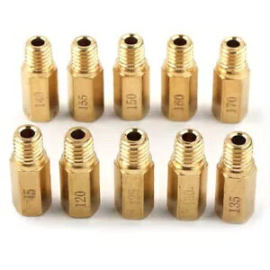 PWK ~Nj OKO Keihin KOSO Lu^[ #120-#170 10pc Lu^[CWFbgp For PWK Mikuni OKO Keihin KOSO Carb #120-#170 10pc Carburetor Main Jet