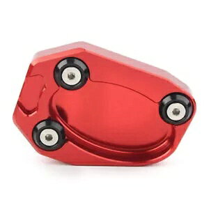 JTL ZX10R 2008-2014 09 ZX6R ԃLbNX^hTChX^hLv[gpbh For Kawasaki ZX10R 2008-2014 09 ZX6R RED Kickstand Side Stand Enlarger Plate Pad