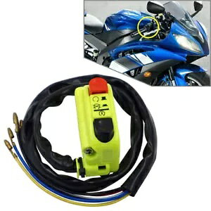 22mm nho[ I[goC_΃XCb` IIt X^[^[ GWX^[g O[ 22mm Handlebar Motorcycle Ignition Switch On Off Starter Engine Start Green