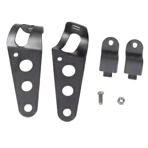 wbhCg}EguPbgtH[N 28-38 ~[gtH[N`[uI[goCJtF[T[ Headlight Mount Brackets Fork Ears For 28-38mm Fork Tubes Motorcycle Cafe Racer