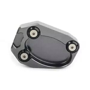 Kawasaki ZX10R 2008-2014 ZX6R pLbNX^h TChX^h v[gpbh O[ Kickstand Side Stand Plate Extension Pad for Kawasaki ZX10R 2008-2014 ZX6R Gray