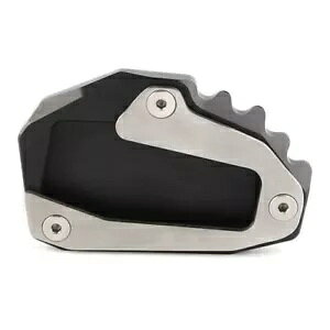 Ducati X^[/eBXg[_pubNTChLbNX^hX^hv[gpbh For Ducati Monster/Multistrada Black Side Kickstand Stand Extension Plate Pad