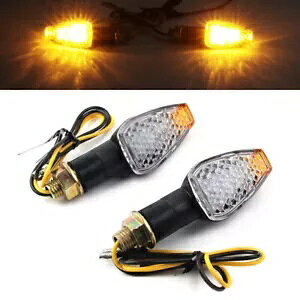 2X ���j�o�[�T�� �~�j 14 LED �I�[�g�o�C �^�[�� �V�O�i�� �C���W�P�[�^�[ �E�C���J�[ �A���o�[ ���C�g 2X Universal Mini 14 LED Motorcycle Turn Signal Indicators Blinkers Amber Lights �y���s�A���i�z