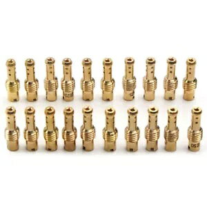 MIKUNI VM TM TMX �L���u���^�[ 12.5-60 ���i�p�C���b�g�W�F�b�g 8 �u���[�h���L�b�g 20 �� For MIKUNI VM TM TMX Carburetor 12.5-60 Parts Pilot Jet 8 Bleed Holes Kit 20pc �y���s�A���i�z