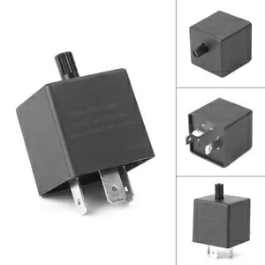 CF13 DC 3s tbV[ [ 12V  I[goC \ ^[VOiCgp CF13 DC 3-Pin Flasher Relay for 12V Car Motorcycle Adjustable Turn Signal Light