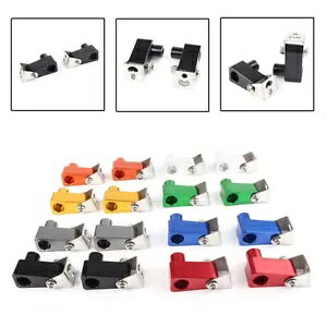 �I�[�g�o�C�����T�|�[�g�z���_�[�������� 2 × �t�H�O���C�g�u���P�b�g For Motorcycle Modification Support Holder Metal Alloy 2 x Fog Light Bracket �y���s�A���i�z