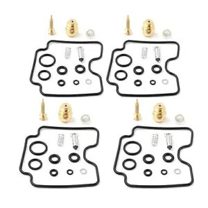 XYL GSF1200 S ofBbg 2001-2005 Lu^[rhZbgvW[_CtɓK Fit Suzuki GSF1200 S Bandit 2001-2005 Carburetor Rebuild Set Plunger Diaphragm