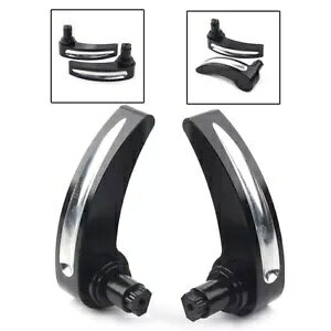 A~ ubN [X ThobO bh t^[ n[[ c[O [hLO FLT 14-18p Aluminum Black Race Saddlebag Lid Lifter for Harley Touring Road King FLT 14-18