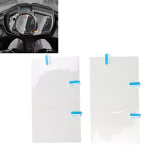 2xCluster XNb`_bV{[hXN[veN^[ Kawasaki Ninja 1000 250 400 650 ɓK 2xCluster Scratch Dashboard Screen Protector Fit Kawasaki Ninja 1000 250 400 650