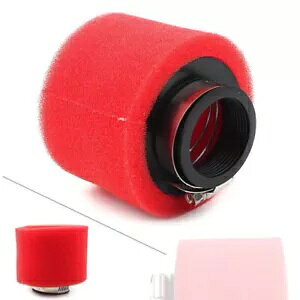 42 ~[gbhtH[GAtB^[z_ XR50 CRF50 KLX110 SDG SSR 125 150CC  42mm Red Foam Air Filter for HONDA XR50 CRF50 KLX110 SDG SSR 125 150CC Vertical