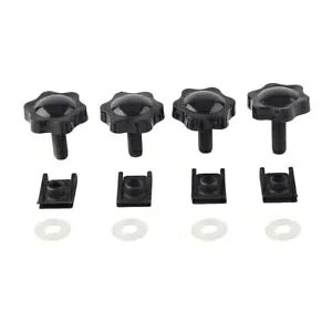 n[[ FLHT FLHTCU 4X ThobObNth~{glW For Harley FLHT FLHTCU 4X Saddlebag Lock Mounting Theft Deterrent Bolt Screw