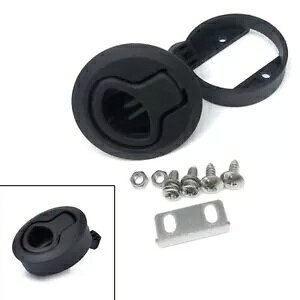 {[gfbLnb`p2C`tbVvXb`AbNRAȂ1/4C`hAbNB 2" Flush Pull Slam Latch for Boat Deck Hatch 1/4" Door Locking without lock core