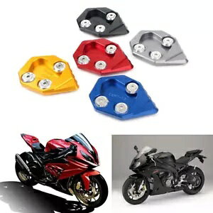 BMW S1000RR 2015-2021 TChX^hLbNX^hTChX^hv[gpbh For BMW S1000RR 2015-2021 Sidestand Kickstand Extension Side Stand Plate Pad