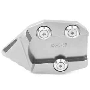 `^ TChX^h LbNX^h tbgv[gpbh 15-16 Kawasaki VN 650p Titanium Side Stand Kickstand Extension Foot Plate Pad for 15-16 Kawasaki VN 650