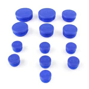 �f�B�[�v�u���[�t���[���G���h�L���b�v�z�[���v���O�����J�o�[�L�b�g BMW R1200GS LC ADV 2013-16�p Deep Blue Frame End Cap Hole Plug Decor Cover Kit for BMW R1200GS LC ADV 2013-16