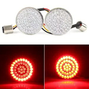 n[[\teC_Cic[OpLED^[VOiCgCWP[^[d For Harley Softail Dyna Touring LED Turn Signal Light Indicator Bulb