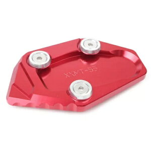 LbNX^hgv[gTChX^hpbh}n YZF-R3 2015 bh Kickstand Enlarge Plate Side Stand Extension Pad for YAMAHA YZF-R3 2015 Red