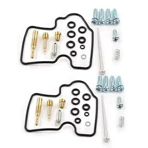 JTL KFX700 V-Force 2004 05 06 07 2 ZbgLu^[CLbgYLbg For Kawasaki KFX700 V-Force 2004 05 06 07 2 Sets Carburetor Repair Kit Carb Kit
