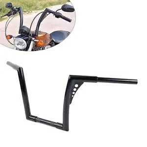 ubN 12 C` CY 1-1/4 C` GCv nK[ o[ nho[ n[[ \teC FLST-p Black 12'' Rise 1-1/4'' Ape Hangers Bars Handlebars for Harley Softail FLST-