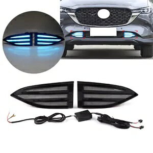 DRL tHOv fC^CjOCgCWP[^[ }c_ CX-5 2022-2023 3F- DRL Fog Lights Daytime Running Light Indicators for Mazda CX-5 2022-2023 3 Colors-