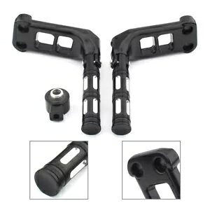 ubN ȃtbgXg tbgXg}Eg n[[iCgbh VRSCDX 07-17-p Black Passenger's Footrests Footrest Mount for Harley Night Rod VRSCDX 07-17-