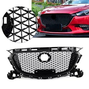tgop[gbvOAnjJO}c_ 3 ANZ 2017-2018- Front bumper top grille, honeycomb grille for Mazda 3 Axela 2017-2018-