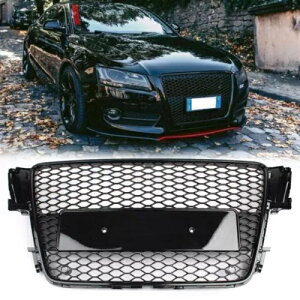 RS5 X^C WG[^[ O X|[c O njJ O tg O 08-12 AEfB A5/S5 B8 8T- RS5 Style Radiator Grill Sports Grill Honeycomb Grill Front Grill for 08-12 Audi A5/S5 B8 8T-