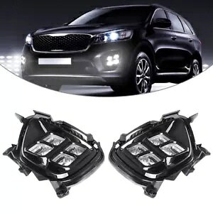 LED fC^CjOCgfC^CjOCgtHOv DRL N\g 2015 2016- LED daytime running light daytime running lights fog lights DRL for Kia Sorento 2015 2016-