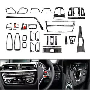 39 �̃C���e���A�����g���� BMW 3 �V���[�Y F30 GT F34 2013-2019 RHD- 39 pcs interior decoration trim for BMW 3 Series F30 GT F34 2013-2019 RHD-