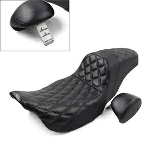 n[[ [hLO GNg Xg[g OChp̃c[AbvV[gƉ^]ȃobNXg - Two Up Seat and Driver Backrest for Harley Road King Electra Street Glide-