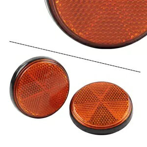 2x LED I[goCی^tN^[e[u[LCWP[^[Cg- 2x LED motorcycle round reflector tail brake indicator light-