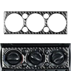 J[{t@Co[Z^[R\[ACplJo[BMW~jN[p[R50 R53p- Carbon Fiber Center Console AC Panel Cover for BMW Mini Cooper R50 R53-