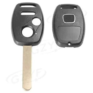 ホンダ シビック CRV オデッセイ用の車のキーエンクロージャ 3 ボタンフォールシェル- Key Car Key Enclosure 3 Button Fall Shell for Honda Civic CRV Odyssey-