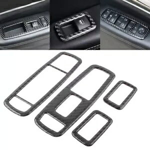 4x hAp[EBhEXCb`Jo[Xgbv W[vOh`FL[ 2011-2020p- 4x Door Power Window Switch Cover Strip for Jeep Grand Cherokee 2011-2020-