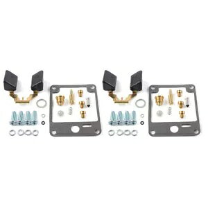 Lu^[CLbg Nut[g }n XV1000 XV1100 r[S XV 1000 1100-p Carburetor Repair Kit, Crab Float for Yamaha XV1000 XV1100 Virago XV 1000 1100-