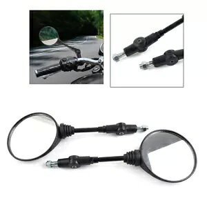 Ar[TCh~[ Antiface ܂肽݃Eh~[ 7/8 C`nho[p- Rear View Side Mirror Antiface Folding Round Mirror for 7/8" Handlebar-